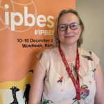 Prof. Esther Turnhout at IPBES 11 in Namibia