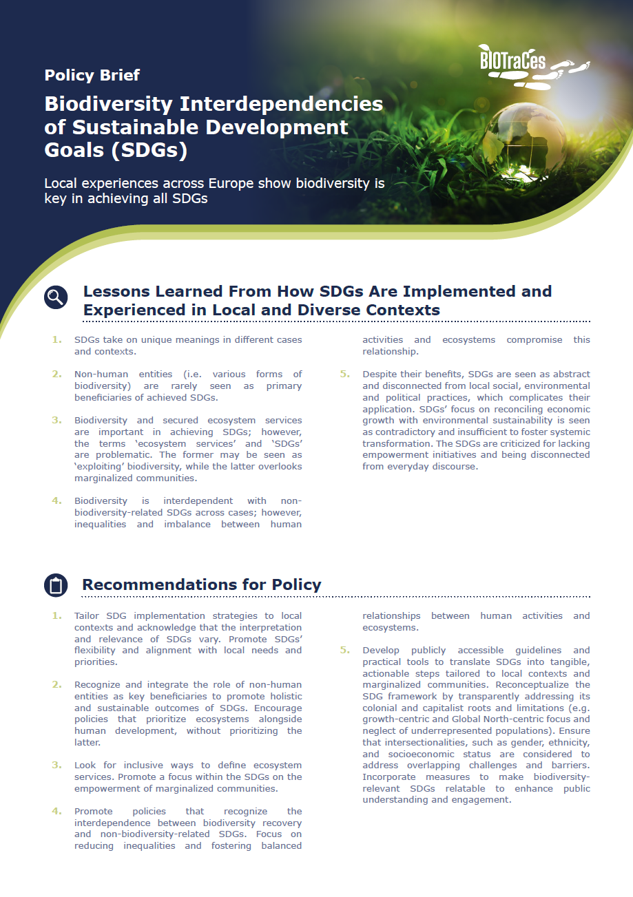 BIOTraCeS_PolicyBrief_SDGs_Feb2025